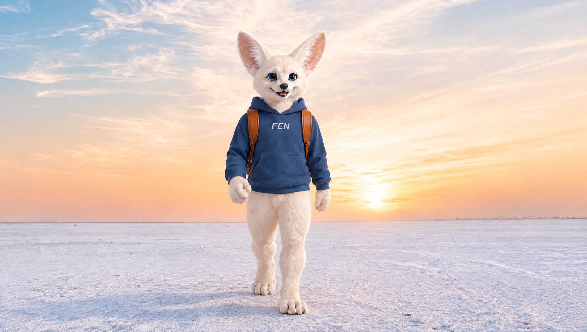 FEN walking in at sunrise